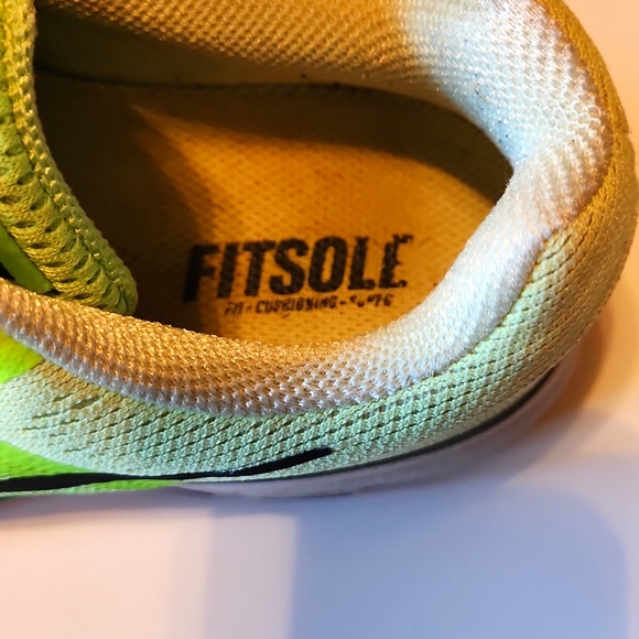 Women's neon green and grey Nike - Picture 2 of 4